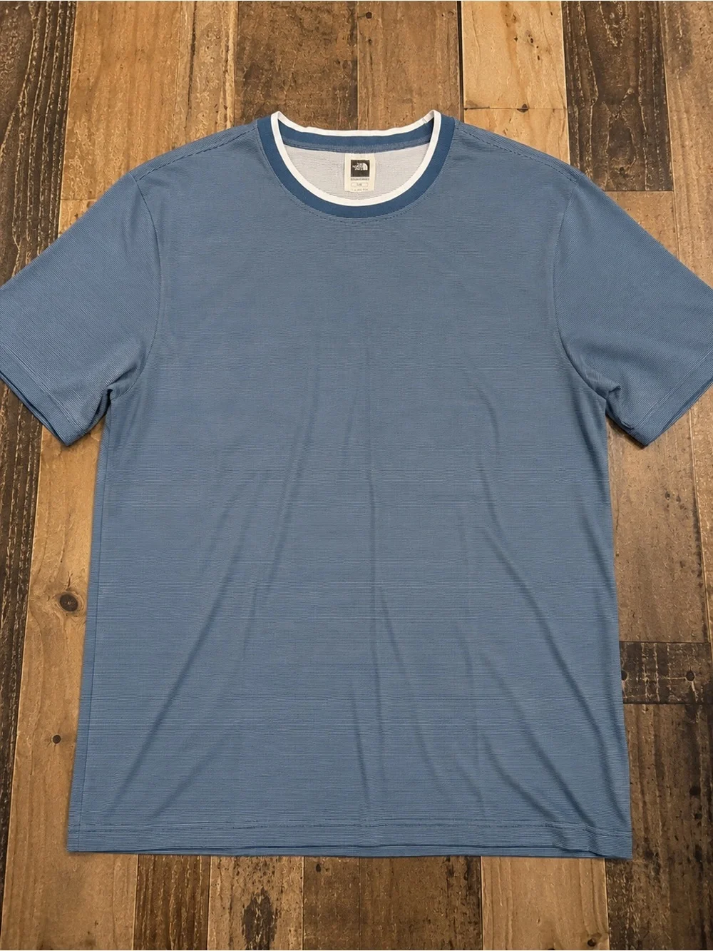 The North Face Short Sleeve Crew Tee in Sky Blue